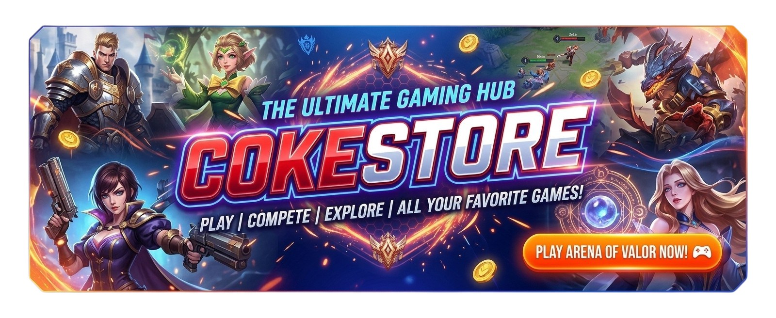COKE-STORE Banner 1